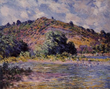  bancos Arte - Las orillas del Sena en PortVillez Claude Monet